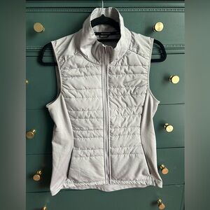 Nike Running Light Gray Puffer Vest